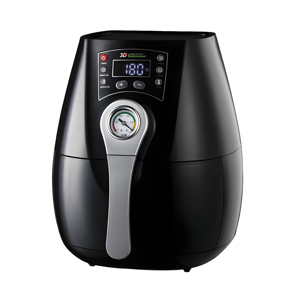 Mini Horno para sublimacion 3D incluye 4 abrazaderas para jarros de 11oz, 1 accesorio para platos, 1 accesorio para 4 shoots tequileros, 1 accesorio para tomatodo, 1 accesorio para jarro cervecero, 110v