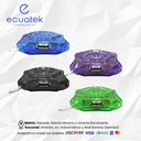 Mini Hub 4 Puertos Usb 2.0, Colores variados