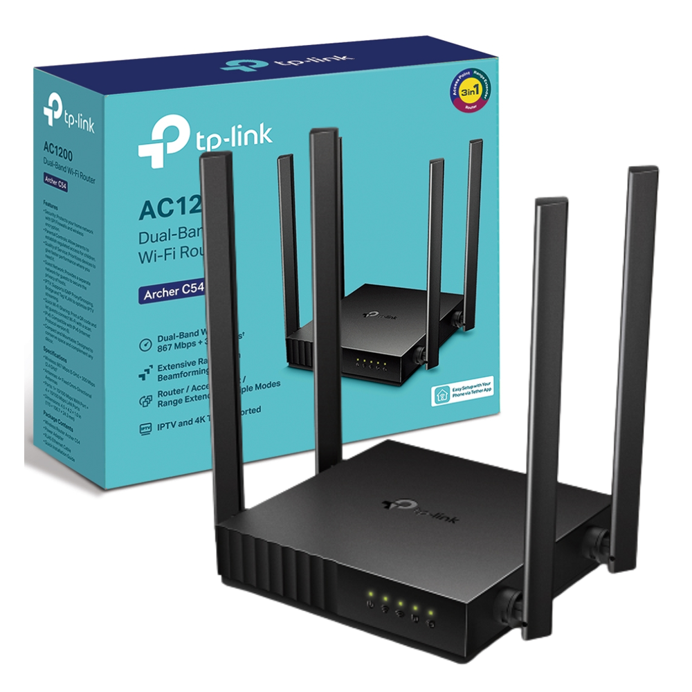 TP-Link Router TP-Link Archer C50 Wi-Fi Dual Band AC1200
