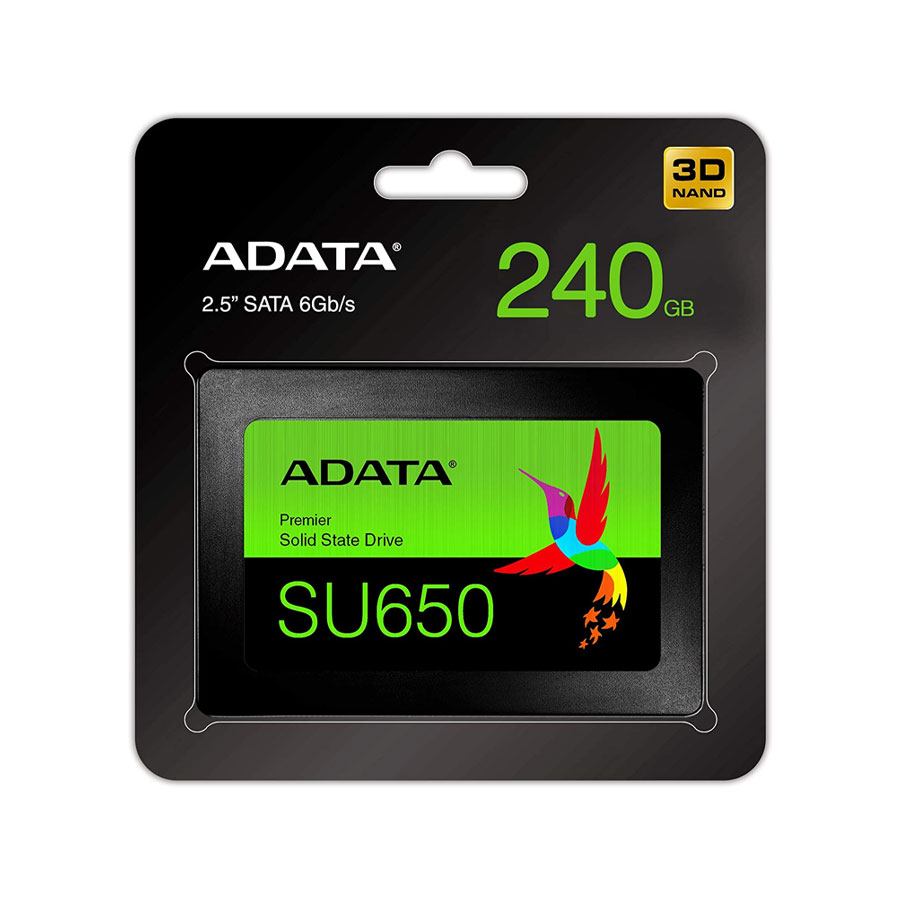 Disco SSD Adata 240Gb 2.5, 3D NAND SATA, Interno