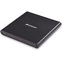 DVD-Writer VERBATIM,  Usb, Externo, Delgado, Nuevo, garantia 1 año