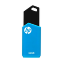 Flash HP V150W 64Gb, Usb, Color Azul, original