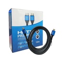 Cable HDMI a HDMI 10Metros, High Speed, Audio, Video, Red