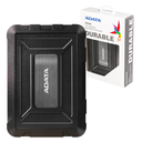 Capsula-Enclosure, Adata ED600 2.5",USB 3.2, 2.0 para Disco HDD/SSD, 7mm/9.5mm SATA