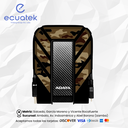 Disco Adata Externo 2.5" HD710MPRO, 2Tb, 3.1, Usb, Anti golpes, Anti derrames