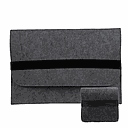 Funda para portatil 14", proteccion y comodidad, 38*25cm, incluye estuche negro 14*13cm