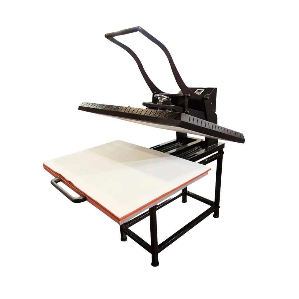Plancha Sublimadora - Estampadora -Termofijadora  manual 70X100cm Bandeja Deslizable Con pedestal 220v