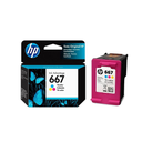 Cartucho HP 667,  Tricolor, 3YM78AL