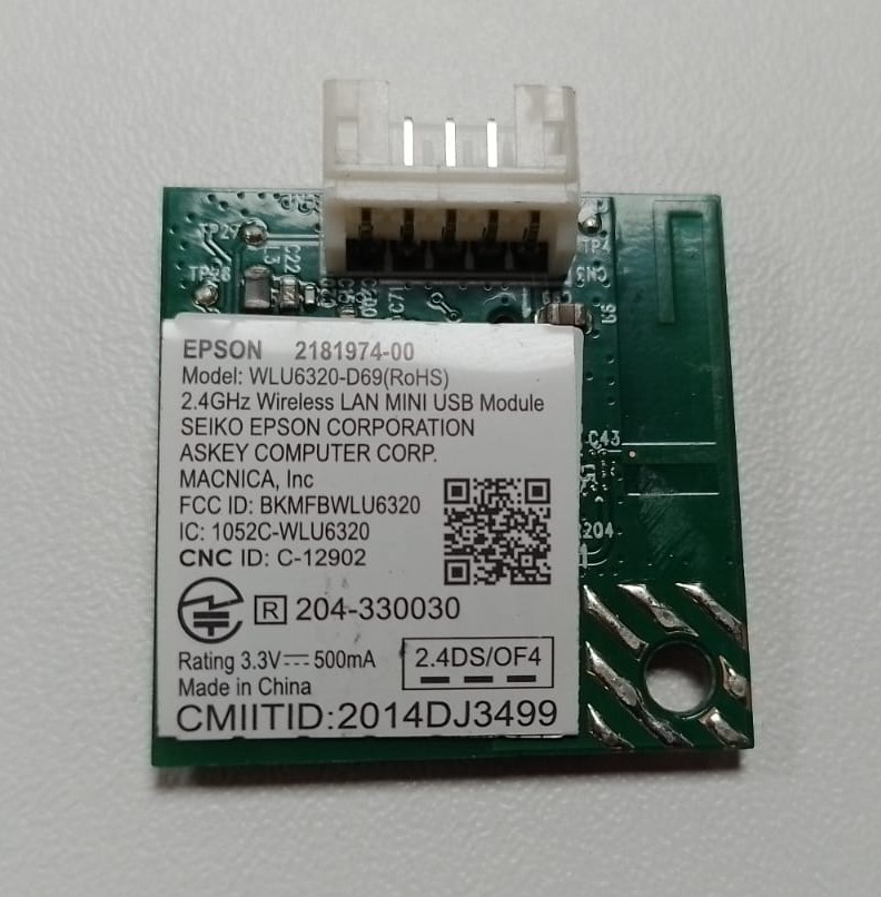 Placa wifi epson Xp6000