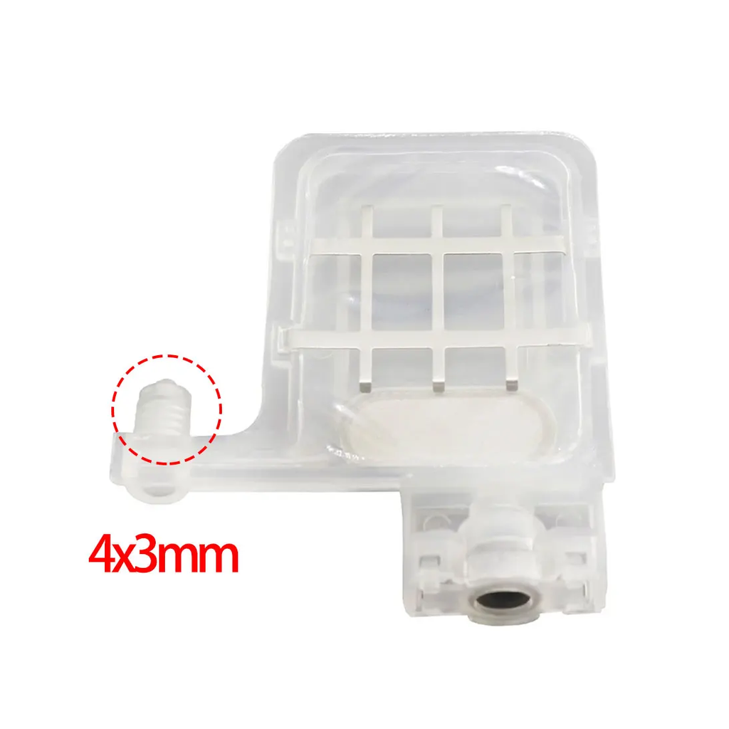 Damper para plotter 4X3mm EPSON DX5, XP600 4720, i3200, cabezal de impresión, Galaxy Allwin, Xuli, Aifa