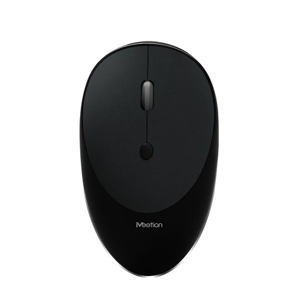 Mouse Inalambrico Meetion R600, 1600 dpi autoajustable, Recargable, Usb, color negro