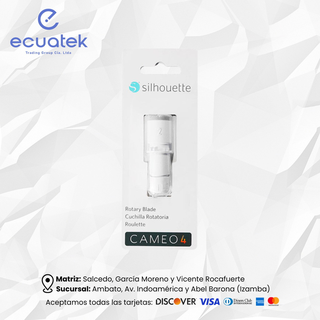 Cuchilla Rotatoria Cameo 4, Plus, Portrait 3- 1mm