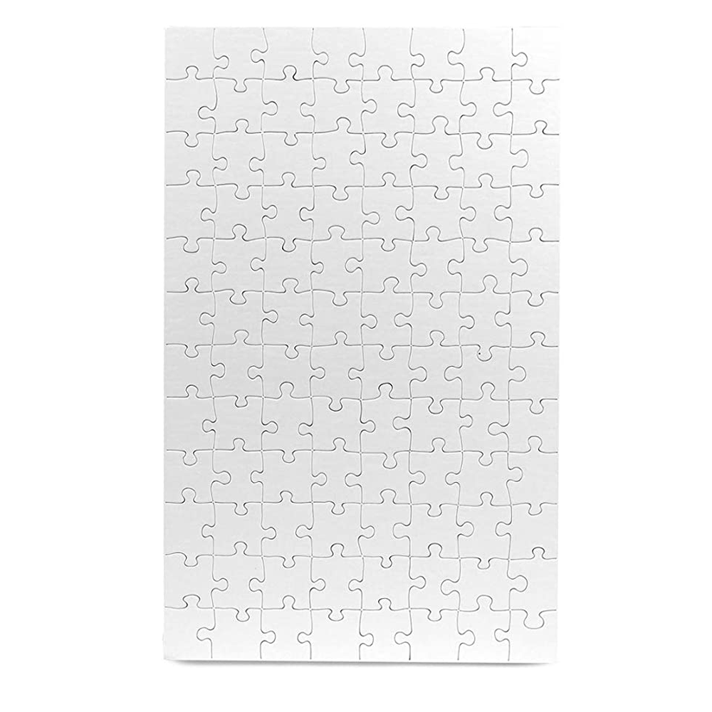 Rompecabezas en blanco para SUBLIMACION A3 29.7x42cm, 100 piezas