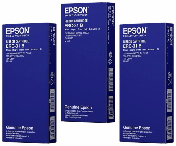 Cinta Epson ERC 31B, TM-930II, TM-U925, TM-U950P, TM-H5000II