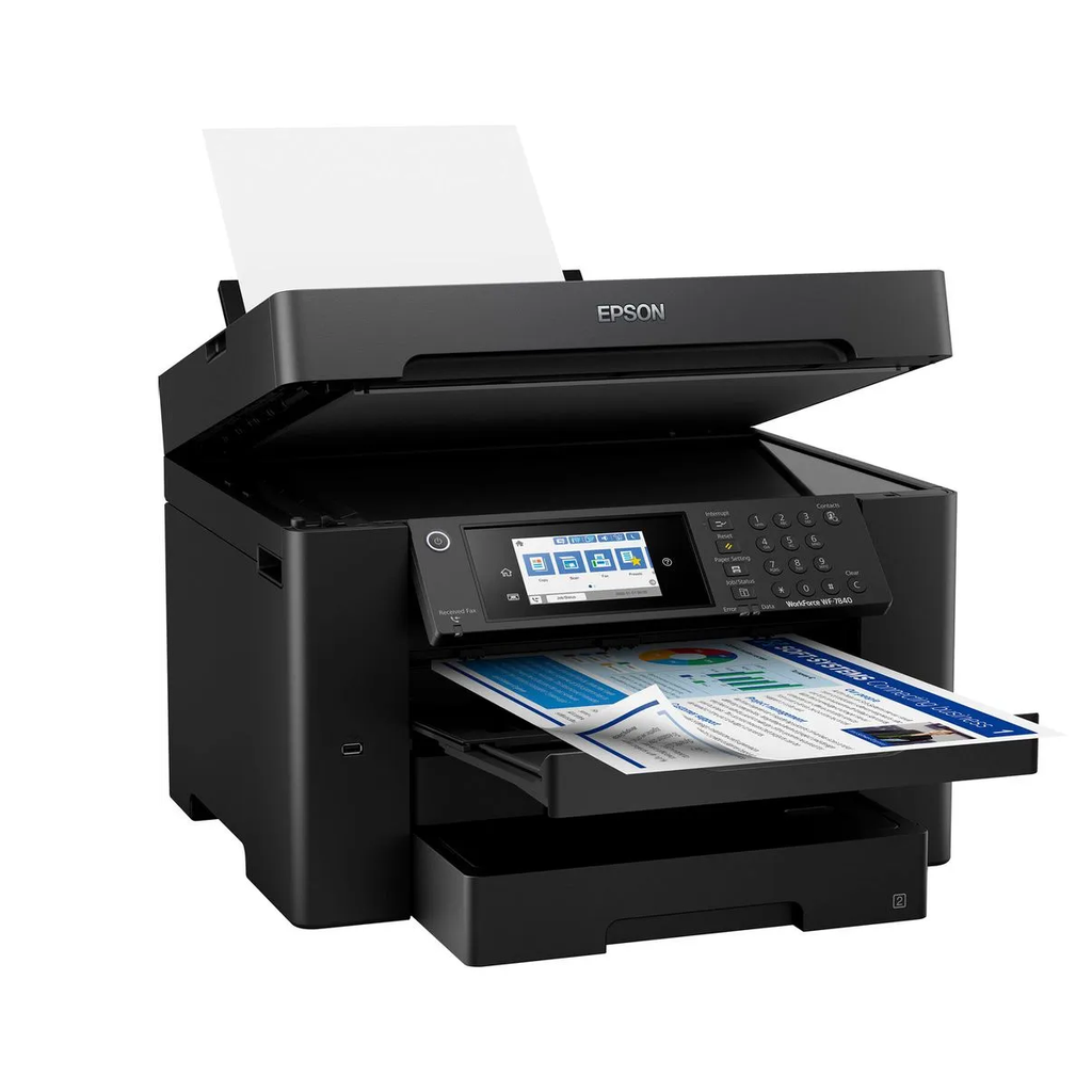 Impresora Epson WorkForce 7840 , Duplex Multifuncion A3-A4  nueva, SELLADA sin sistema, reformada para colocar CISS