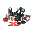 Sublimadora - Termofijadora - Estampadora 11 en 1, plancha 38X38cm, bandeja deslizable 110V, Resistencia de gorras solida