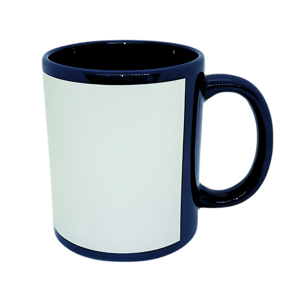 Jarro para Sublimacion 11oz de colores con parche, AAA, Importado