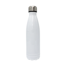 Botella para sublimar de acero inoxidable blanca 500ml, doble pared, tipo soda
