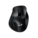 Mouse Genius Ergo Silent 9000S Wireless Bluetooth, mantiene muñeca,  Black