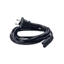 Cable de Corriente en 8 para Grabadora Impresora Proyector, Mediano 1,8MT