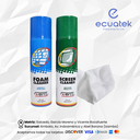 Kit de Limpieza Computo Limpia Pantallas + Espuma Limpia Exteriores