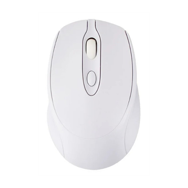 Mouse Wireless Económico Color Blanco