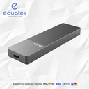Capsula Hiksemi SSD M.2 NVME & M.2 SATA, Usb 3.2, Type-C UP TO 10GBP,  Windows,  Mac Os, Linux, Android