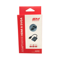 Adaptador Convertidor Speedmind HDMI Macho a VGA, 1080P, con Audio