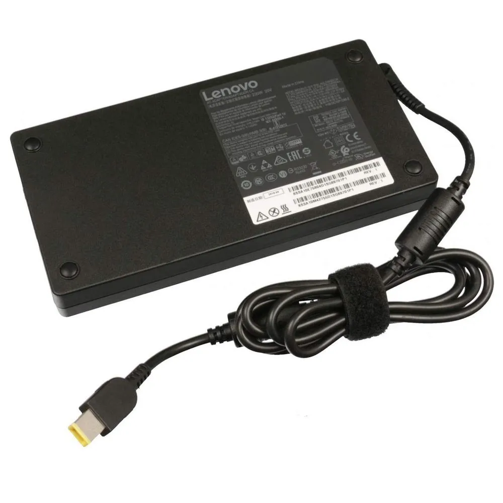 Cargador Laptop LENOVO 20V/11.5A/230W Plug  Rectangular Original
