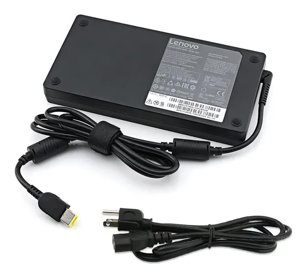 Cargador Laptop LENOVO 20V/11.5A/230W Plug  Rectangular, Tipo Original