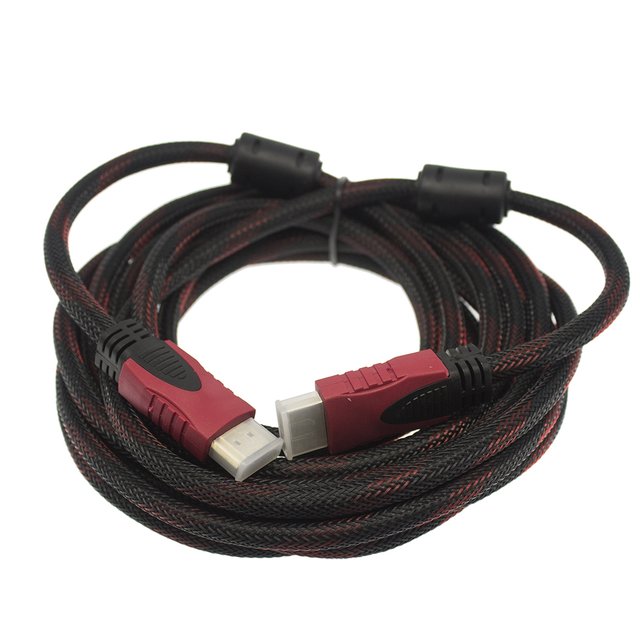 Cable HDMI a HDMI 15Metros, Audio, Video, Red, con Filtro
