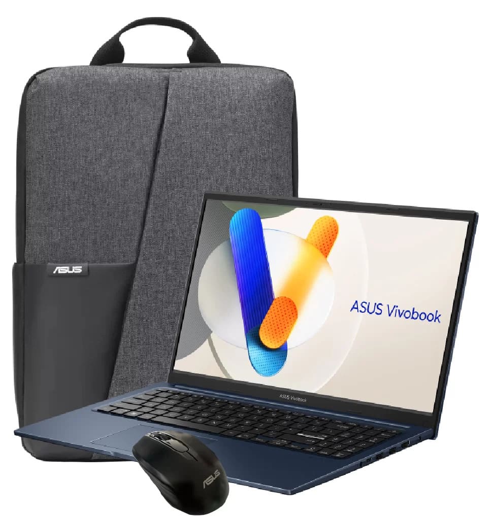 Laptop Asus X1504ZA-NJ1154 i31215U 8GB, 512GB,15.6 FHD, Mouse +Mochila, Blue