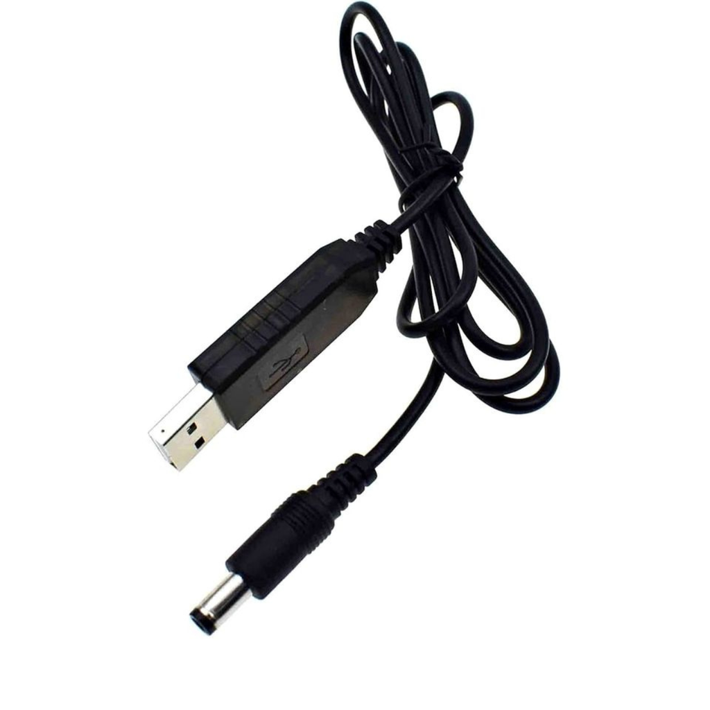 CABLE CONVERTIDOR USB 5V A 12V/1A PLUG PARA ROUTER