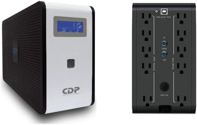 UPS INTERACTIVO CDP R-SMART1010 1000VA 500W/E/S:120V/6 SALIDAS