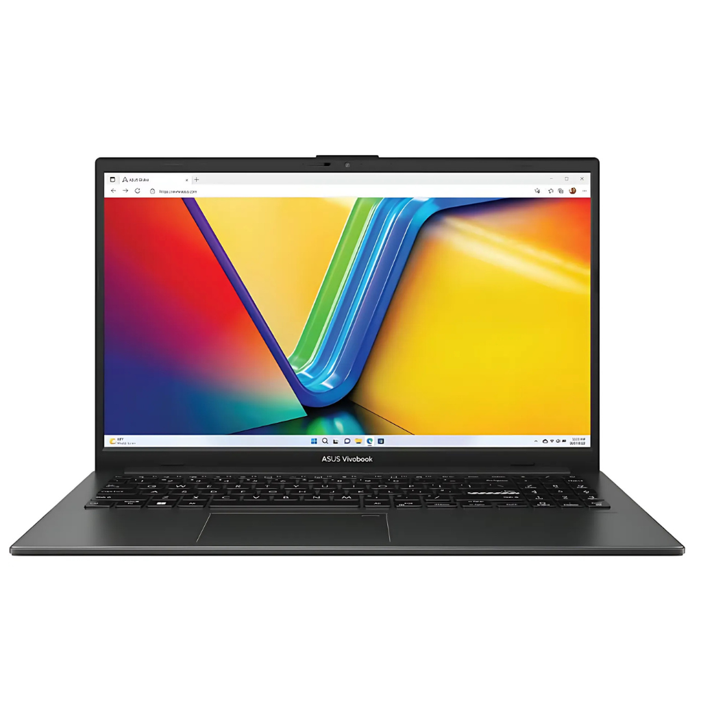 Laptop ASUS Vivobook E1504FA-NJ920 Ryzen 5-7520U 16GB RAM, 512GB SSD, 15.6FHD, Negro, Windows 11, Gratis Mochila y Mouse Original de ASUS