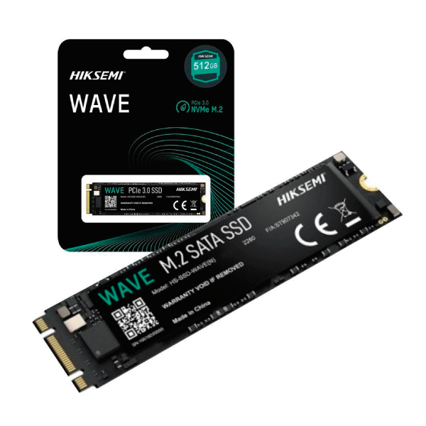 Disco Sólido M.2 Hiksemi Wave 512GB 2280 NVME PCIe SATA 3.0