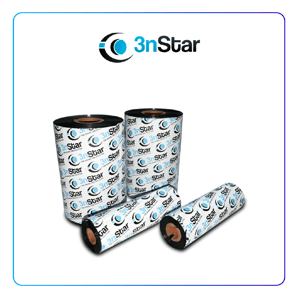 CONSUMIBLE 3NSTAR RIBBON CERA 110MM X 74M, 1/2 PULG PARA LTT214 / UNIDAD 