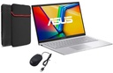 Laptop ASUS i5-1334U, 1504VA-NJ2422, 12GB RAM, Disco Ssd 512Gb, 15.6" FHD, Windows 11, Plateada, Gratis Mouse Original ASUS + Estuche