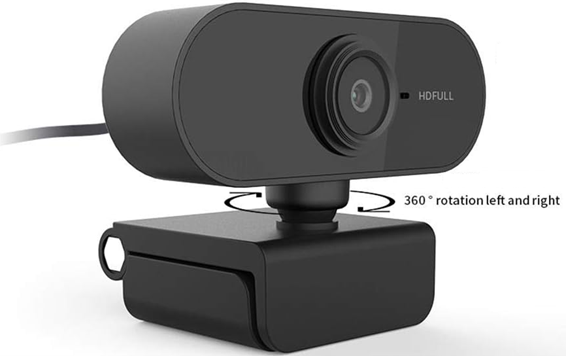 CAMARA WEB PC-12 2MP 1080P FHD CON MICROFONO USB