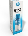 TINTA HP GT52 CYAN 5810/5820 8000 PAG M0H54AL
