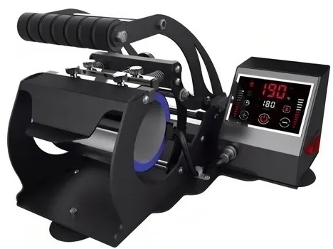 Termofijadora-Sublimadora para jarros 11oz alta presión, panel táctil LCD 110v