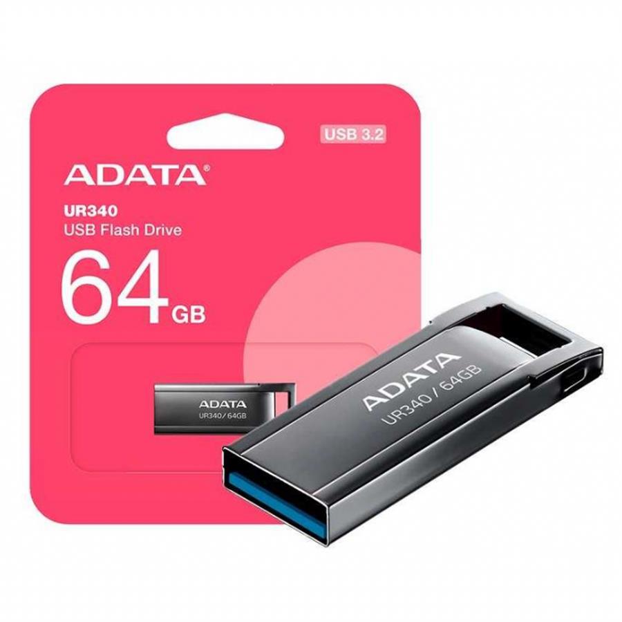 Flash Memory Adata UR340, 64Gb, 3.2, Usb
