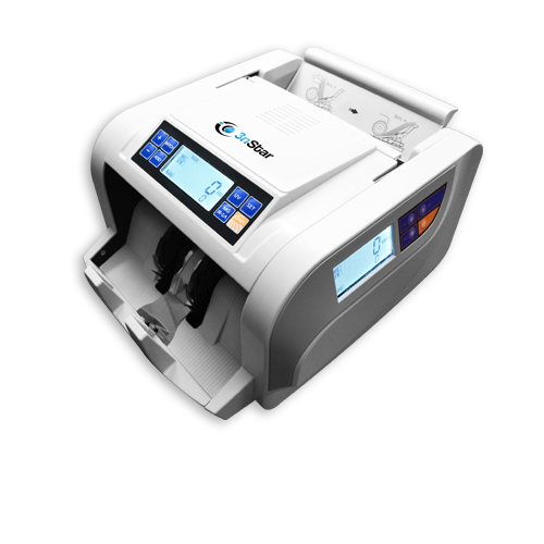 CONTADORA DE BILLETES 3NSTAR BC1005 TECNOLOGIA MULTIPUNTOS. 1000 BILLETES POR MINUTO