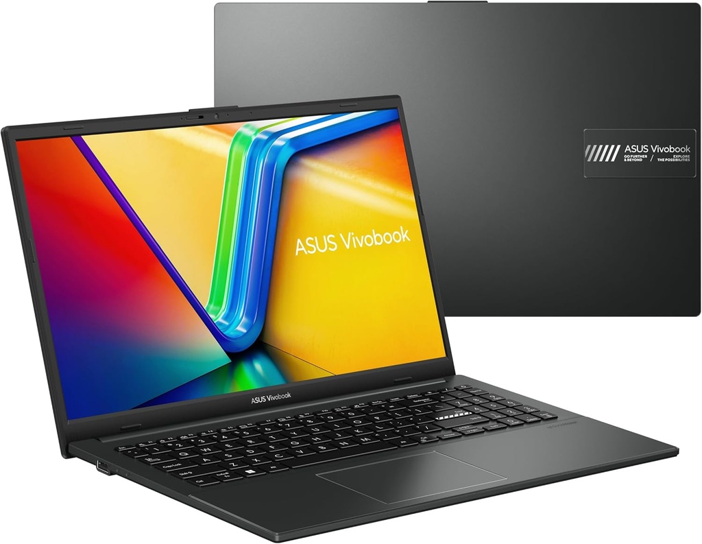 ASUS VIVOBOOK GO 15 E1504FA RYZEN 3 30 (7320U) 15.6" FHD  8GB DDR5, 512GB, BLACK, WINDOWS 11+OFFICE