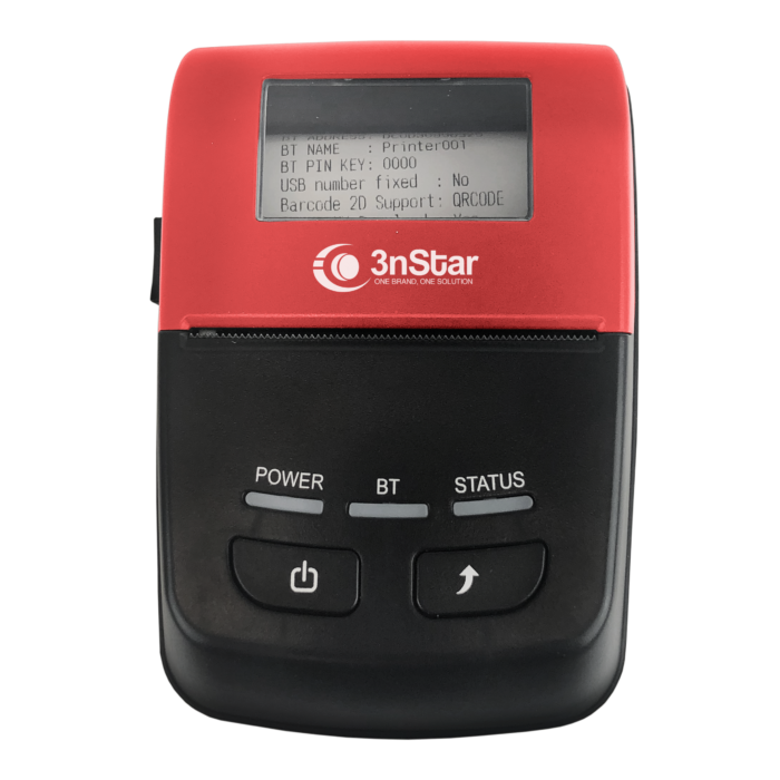 IMPRESORA PORTATIL 3NSTAR PPT205BT TD 2 PULGADAS RECIBOS BLUETOOTH - USB