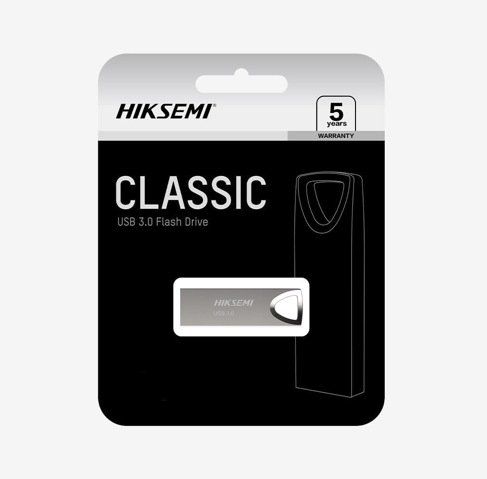Flash Memory HIKSEMI 32GB, Usb, 2.0, Metalica, Gris