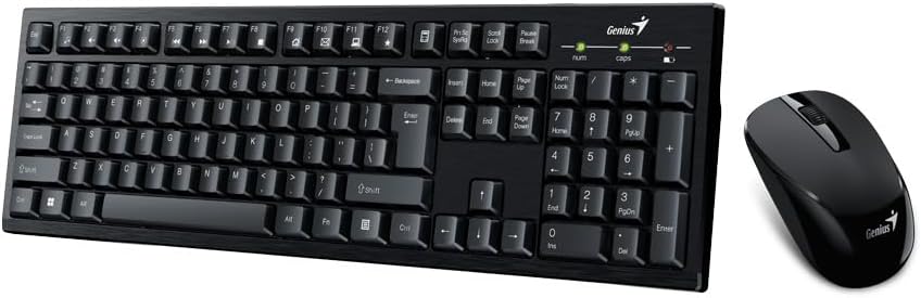 COMBO GENIUS TECLADO Y MOUSE  KM-8101, INALAMBRICO