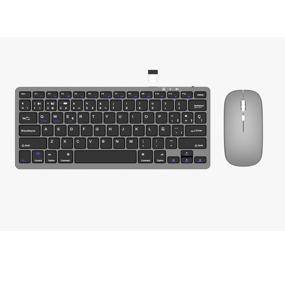COMBO INALAMBRICO TECLADO + MOUSE ENV AXIS MK-25