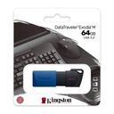 FLASH MEMORY KINGSTON DATATRAVELER EXODIA M 64GB USB3.2 BLUE