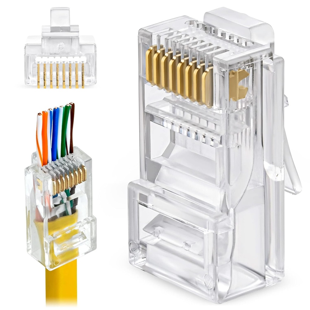CONECTOR DE RED RJ45 CAT6